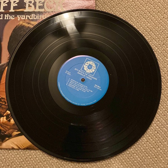 Jeff Beck and the Yardbirds Shapes of Things Vintage Vinyl Record - Picture 3 of 4